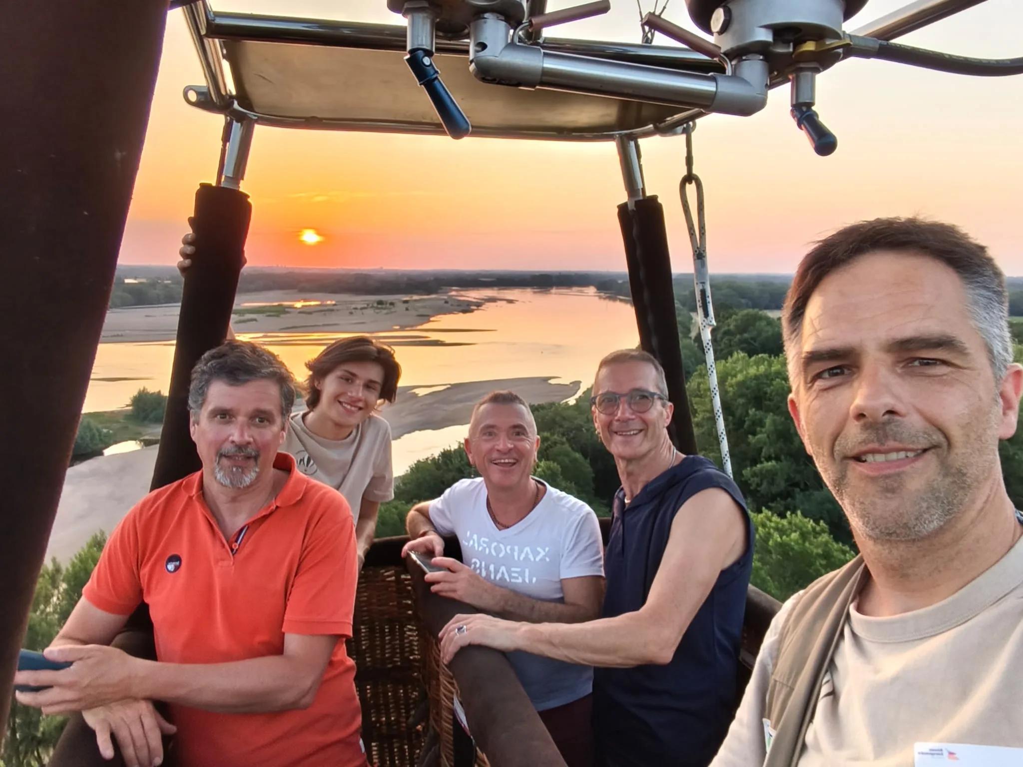 Vol en montgolfière