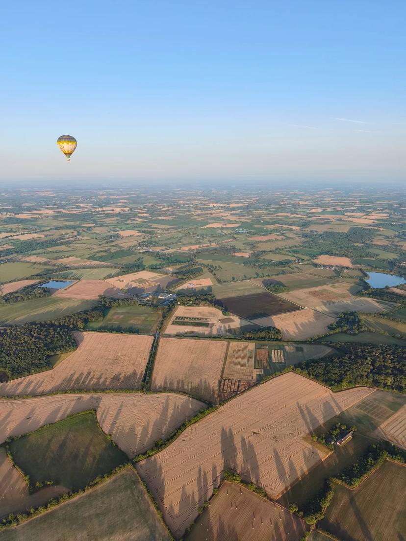 Vol en montgolfière